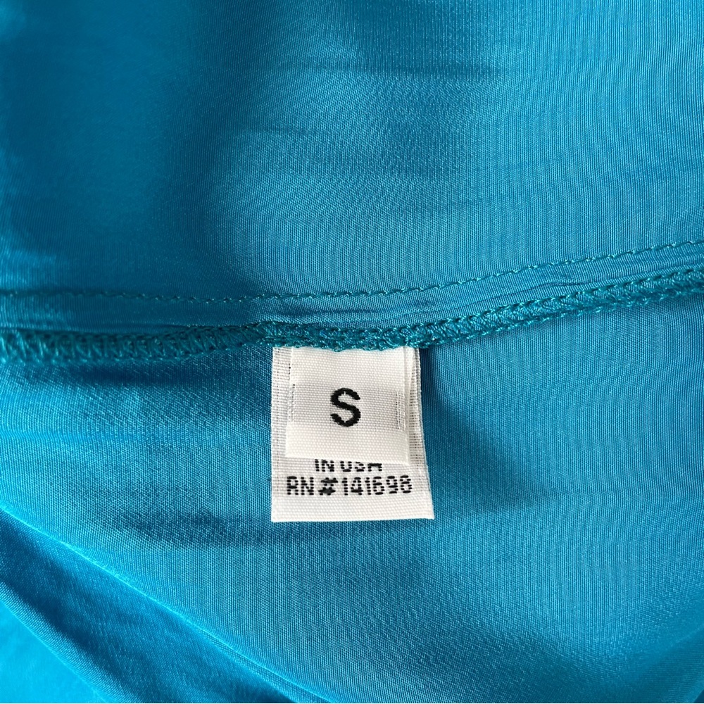 📛 SOLD📛 Ramy Brook Paris Dress Ocean Blue - Picture 7 of 8